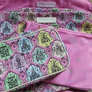 Stoney Clover Lane Pastel Castle Cosmetic Bags